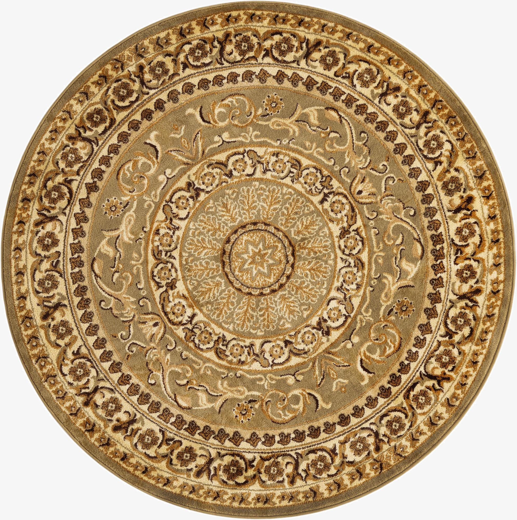 6' x 6' Chateau Round Rug