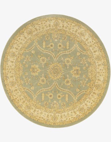 Light Green Chelsea Round Rug