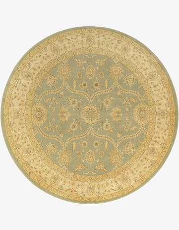 Light Green Chelsea Round Rug