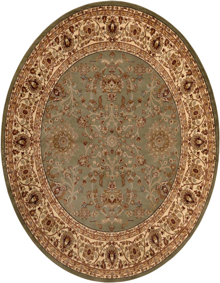 Detail image of 10' x 10' Classic Agra Round Rug