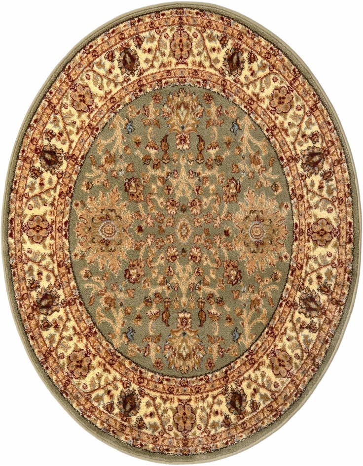 Detail image of 4' x 4' Classic Agra Round Rug