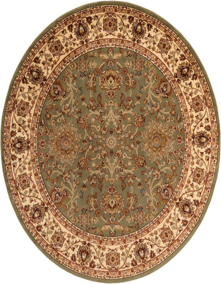 Detail image of 7' x 7' Classic Agra Round Rug