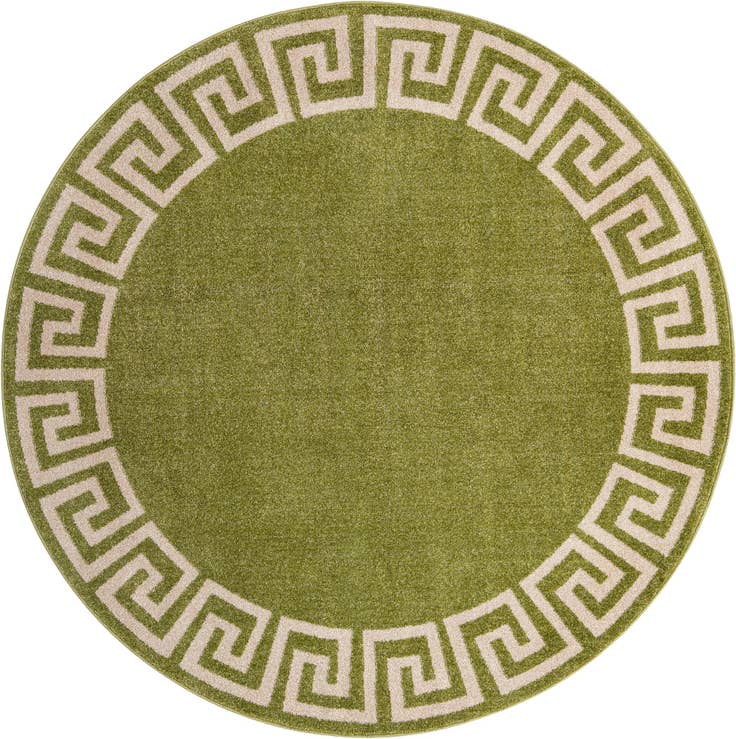 Detail image of 7' 10 x 7' 10 Hera Round Rug