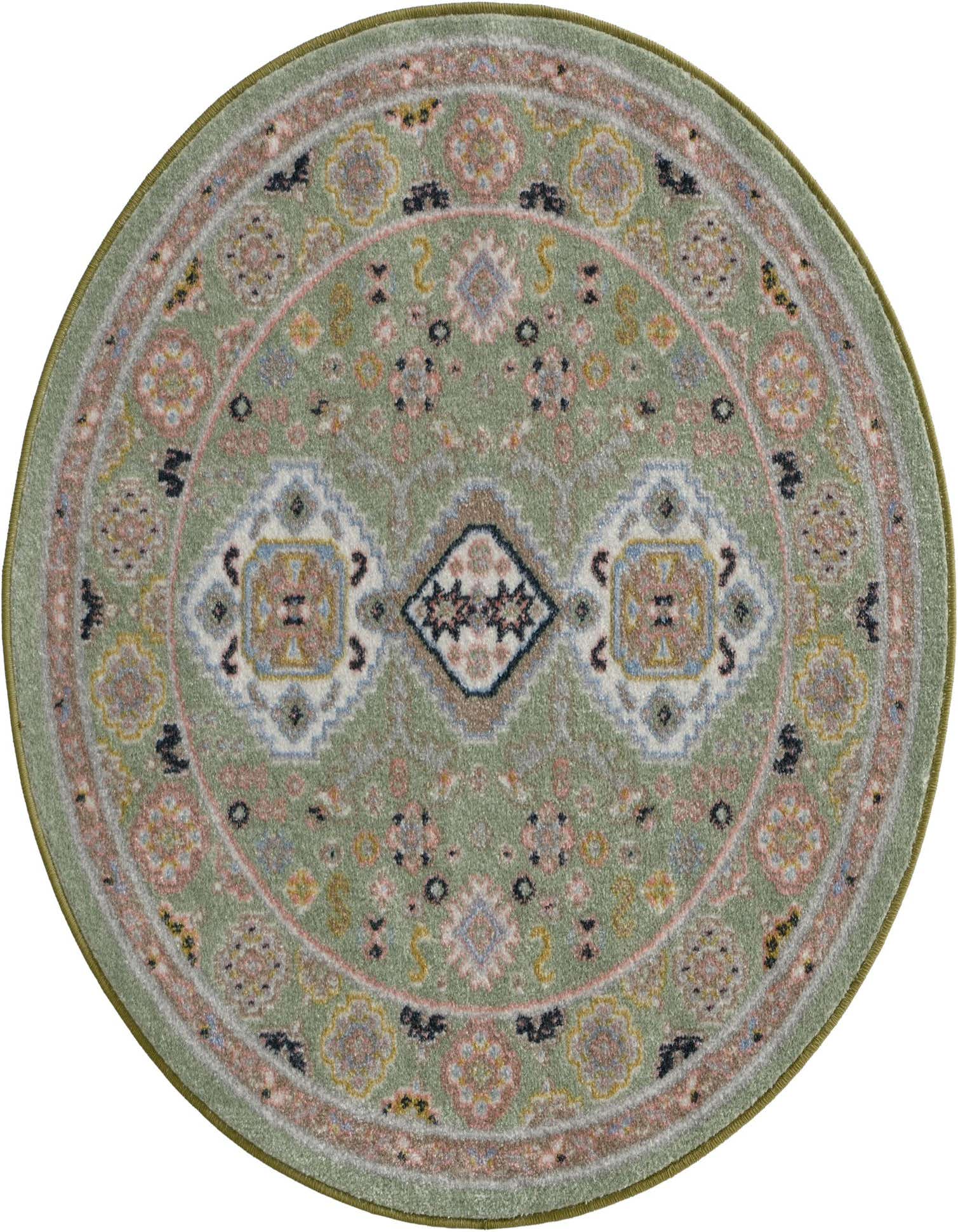 3' 3 x 3' 3 Kamala Washable Round Rug