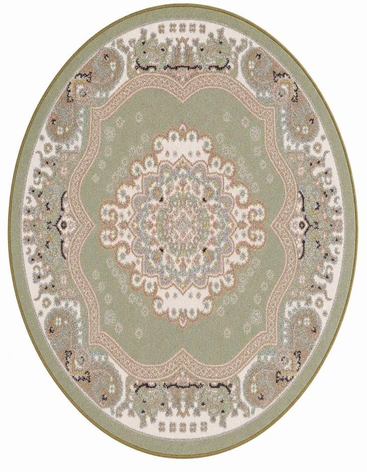 Detail image of 3' 3 x 3' 3 Kamala Washable Round Rug