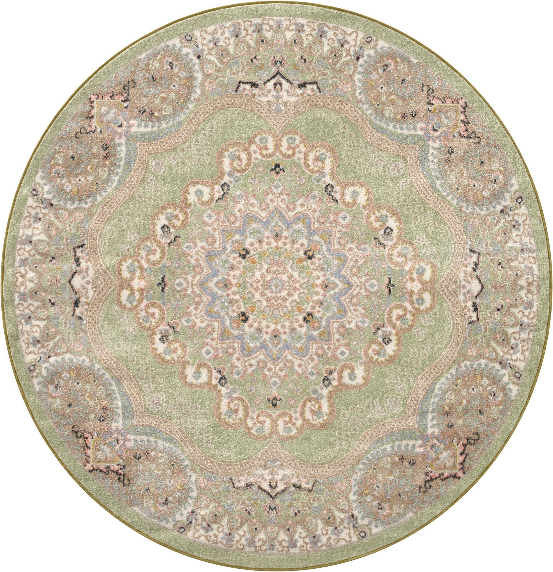 Primary image 5' 3 x 5' 3 Kamala Washable Round Rug