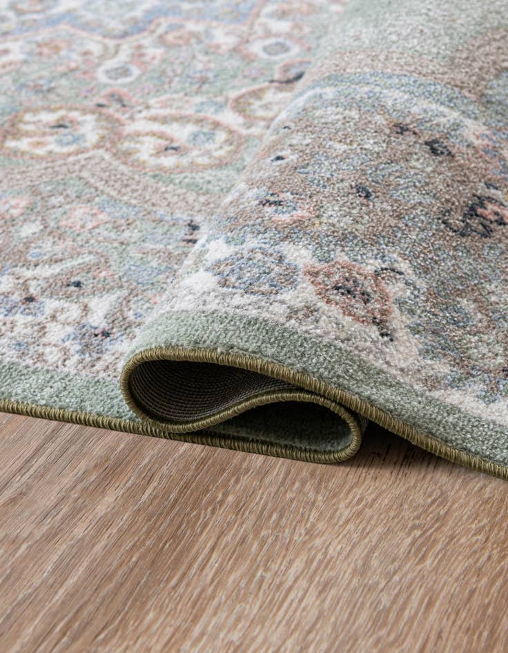 Detail image of 5' 3 x 5' 3 Kamala Washable Round Rug