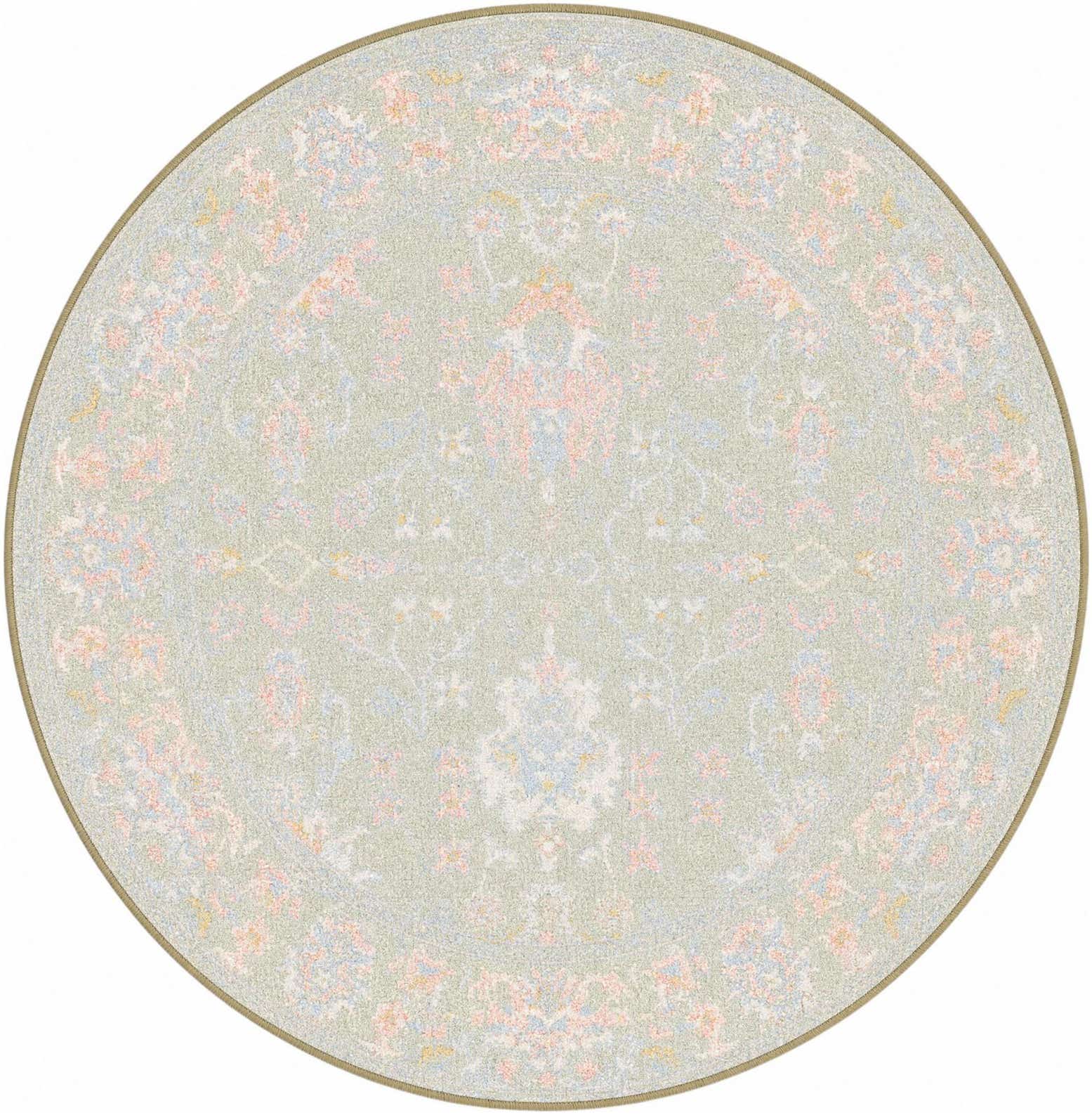3' 3 x 3' 3 Kamala Washable Round Rug