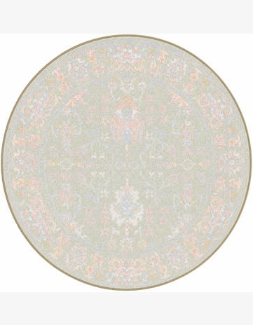 3' 3 x 3' 3 Kamala Washable Round Rug