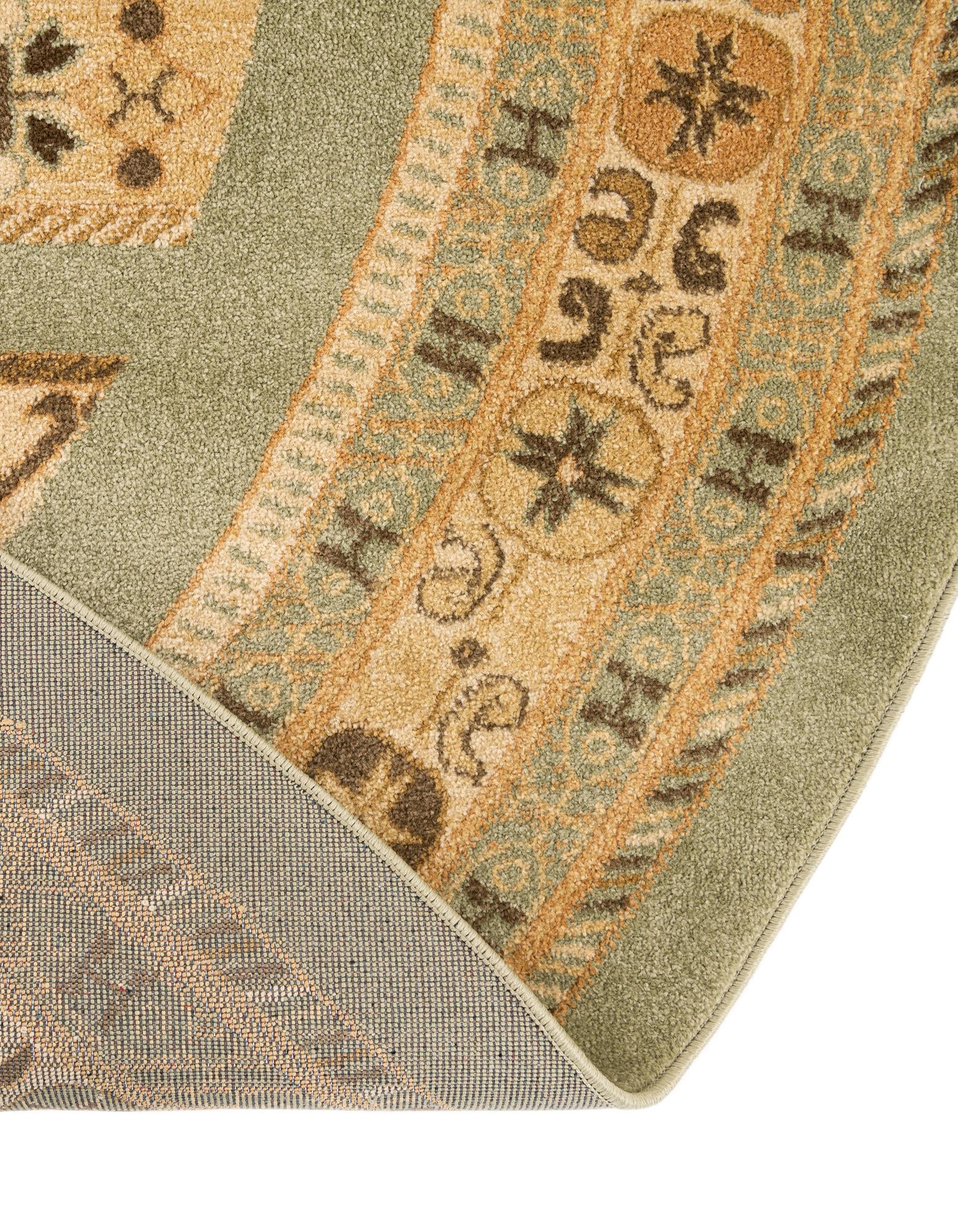 8' x 8' Kashkuli Gabbeh Round Rug
