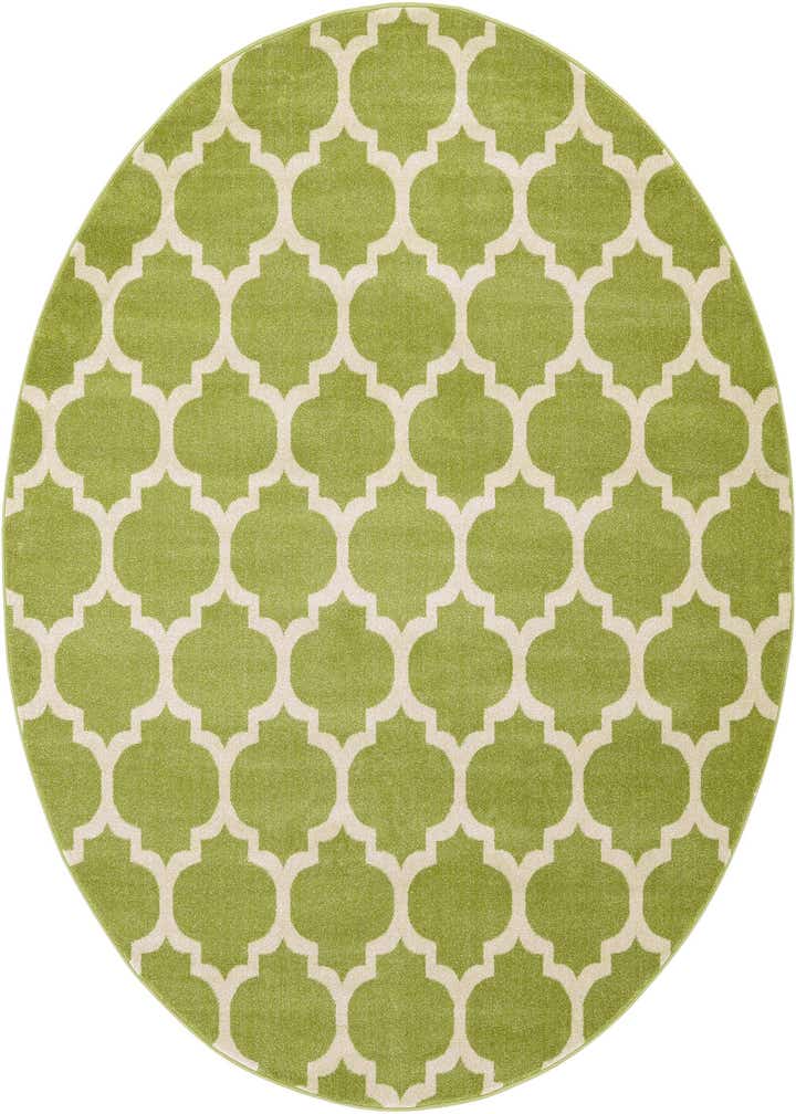 7' 10 x 7' 10 Lattice Round Rug