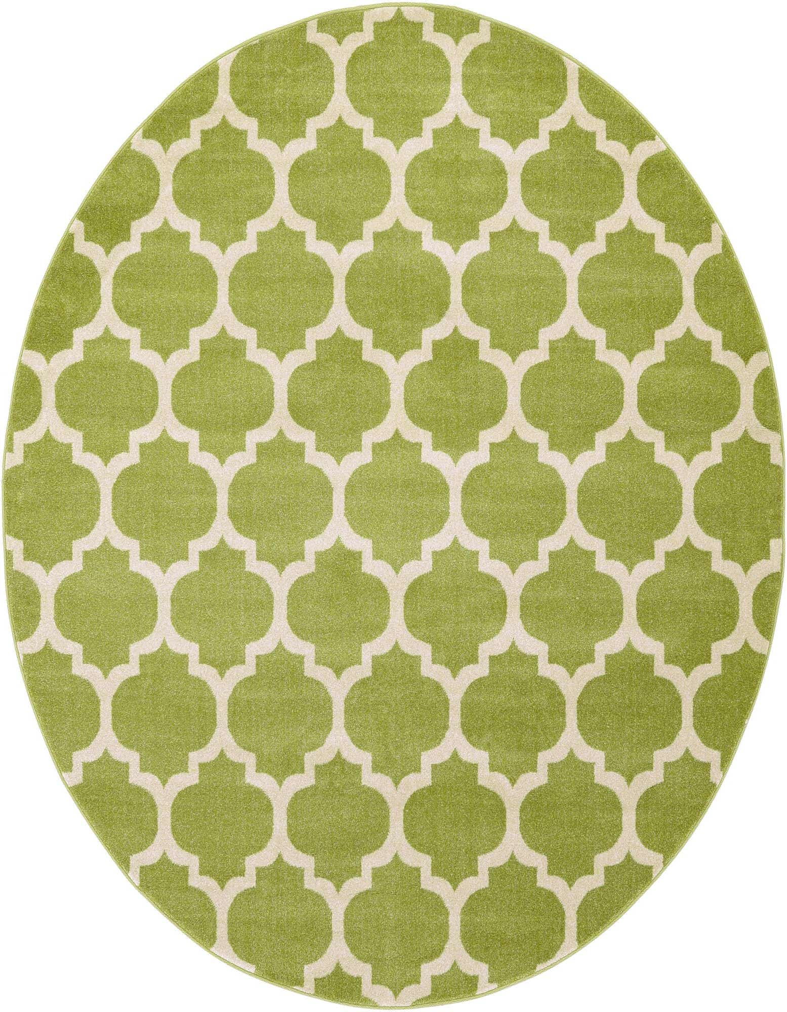 7' 10 x 7' 10 Lattice Round Rug
