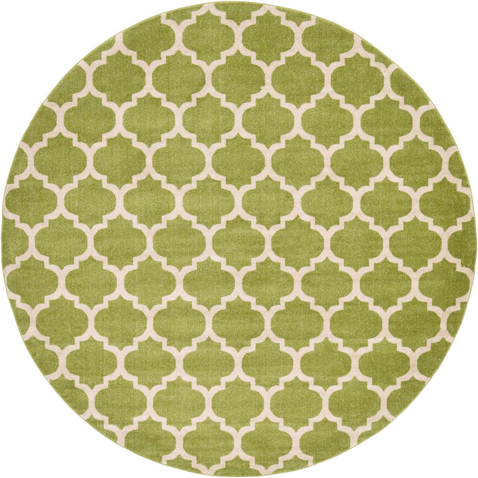 10' x 10' Lattice Round Rug