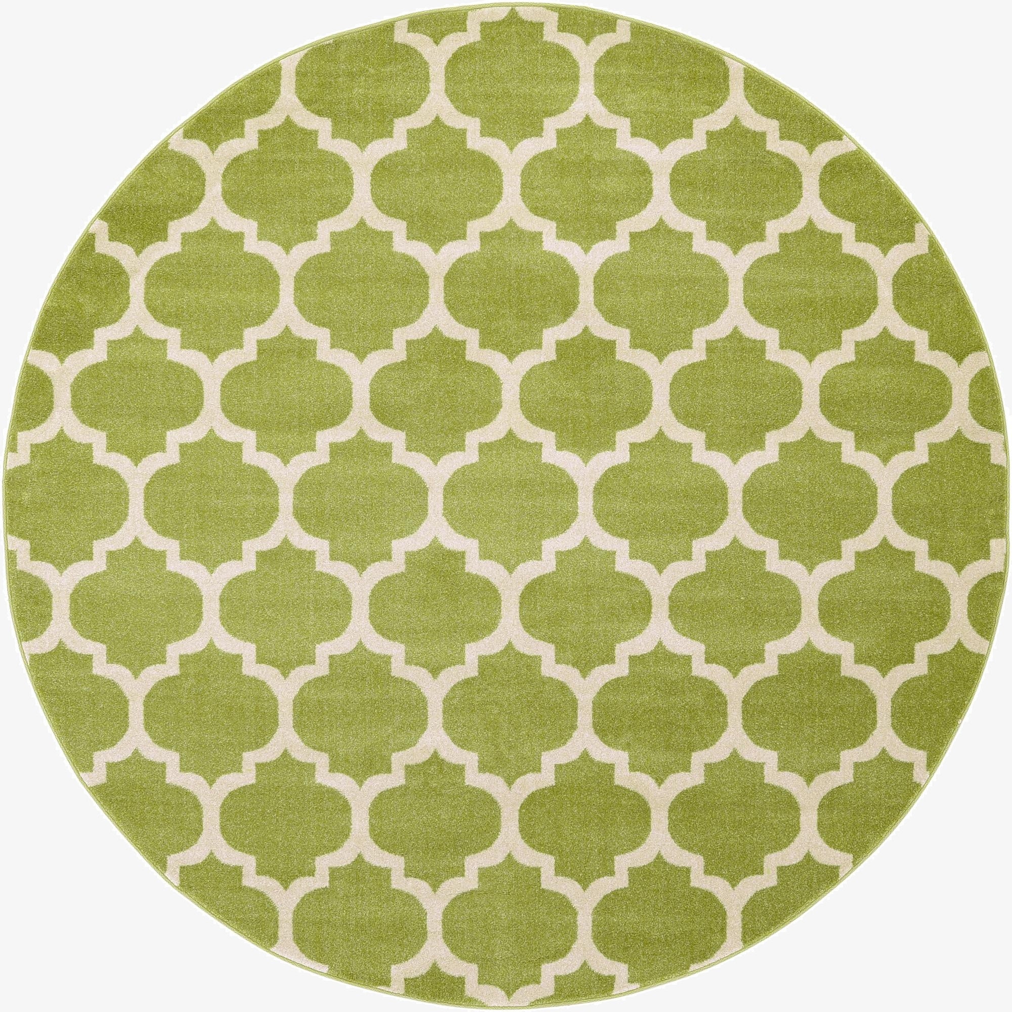 7' 10 x 7' 10 Lattice Round Rug