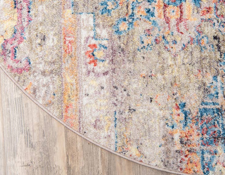 Detail image of 8' x 8' Madrid Round Rug