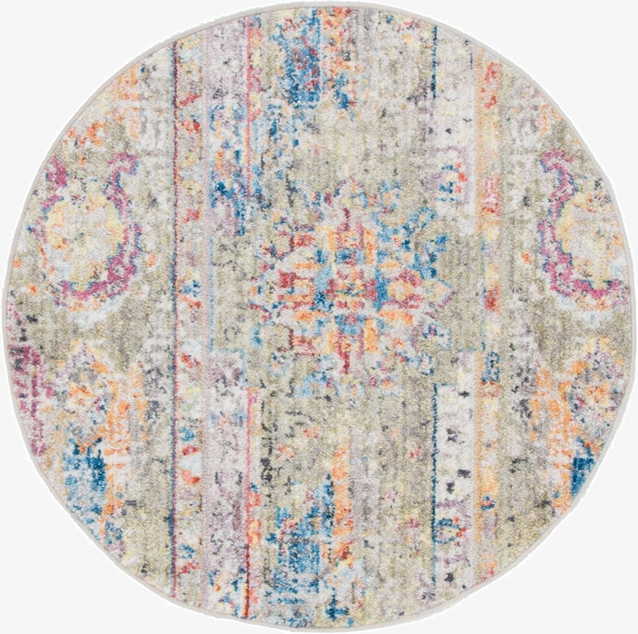 3' 3 x 3' 3 Madrid Round Rug