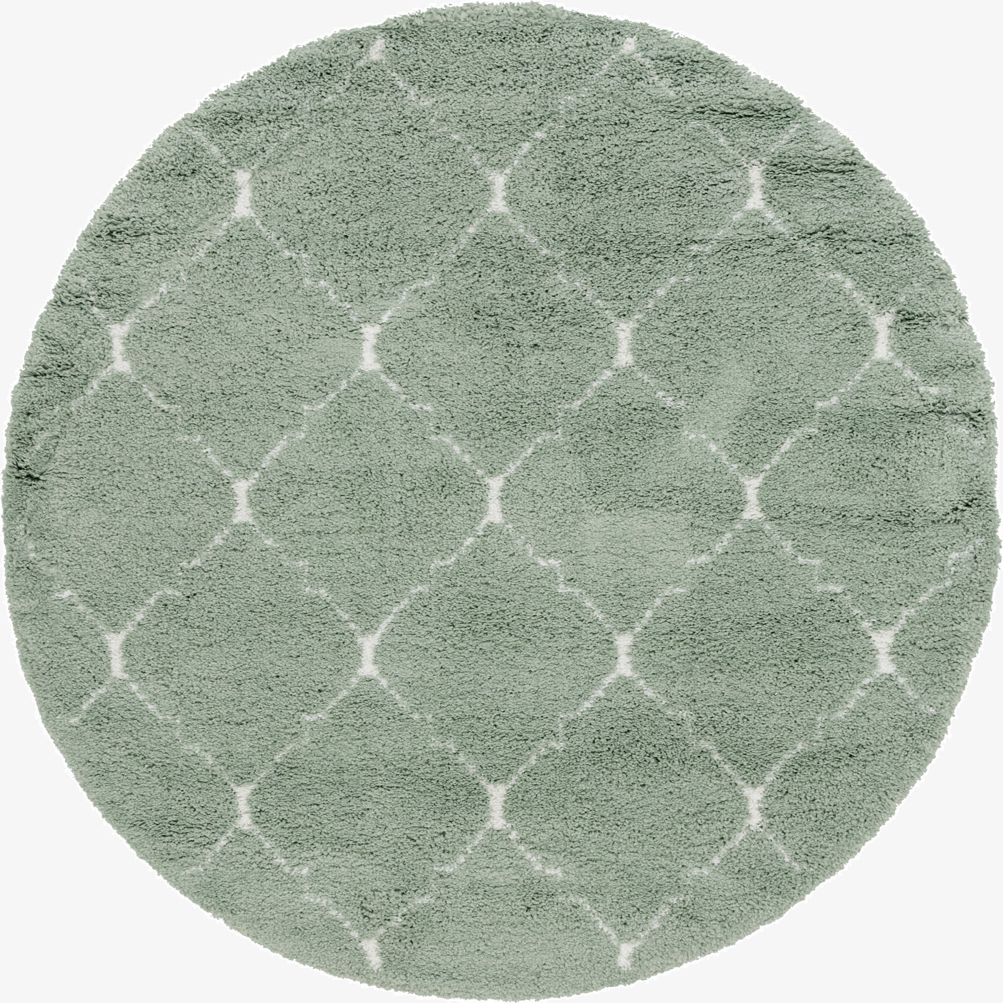 Primary image 7' 10 x 7' 10 Marrakesh Shag Round Rug