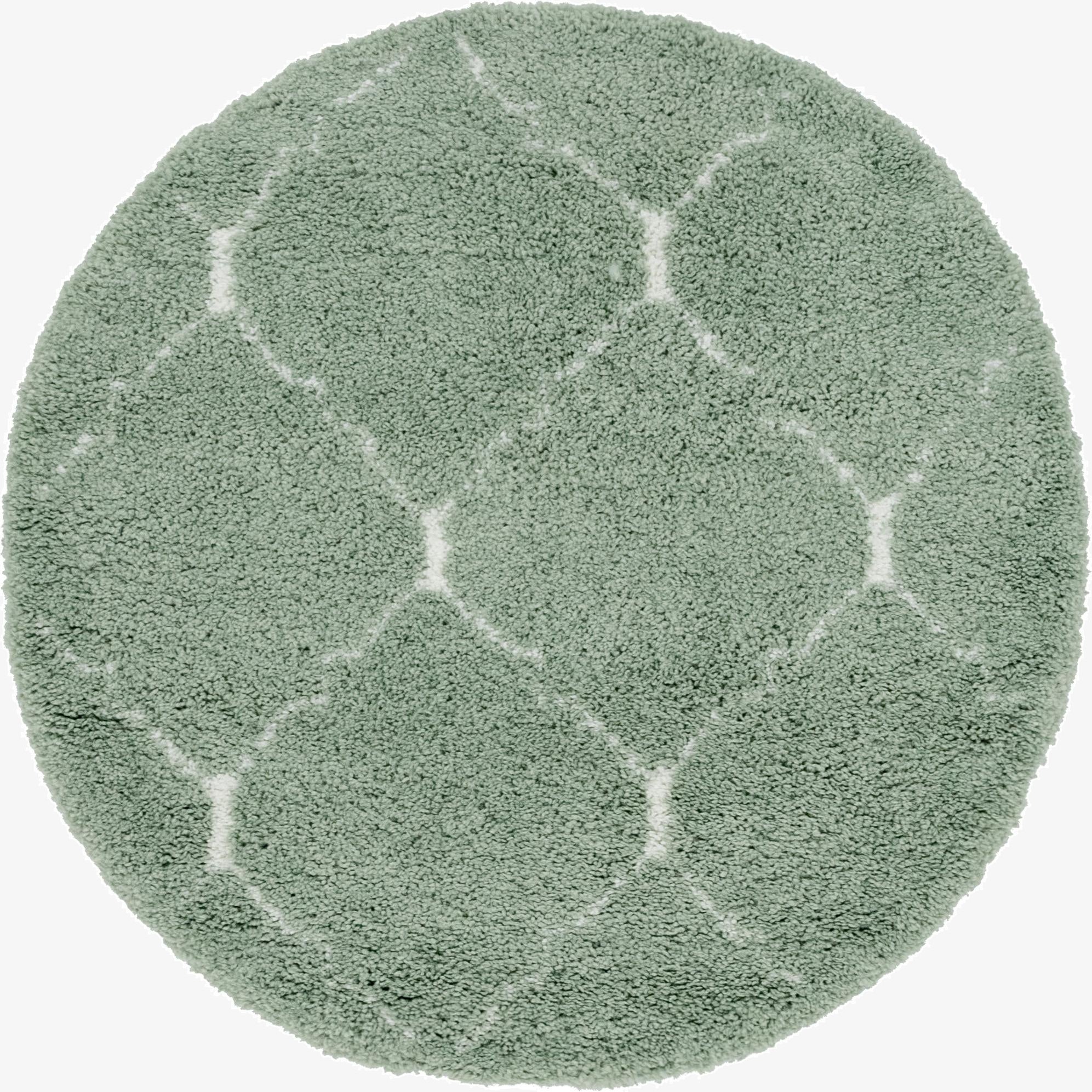 5' 3 x 5' 3 Marrakesh Shag Round Rug