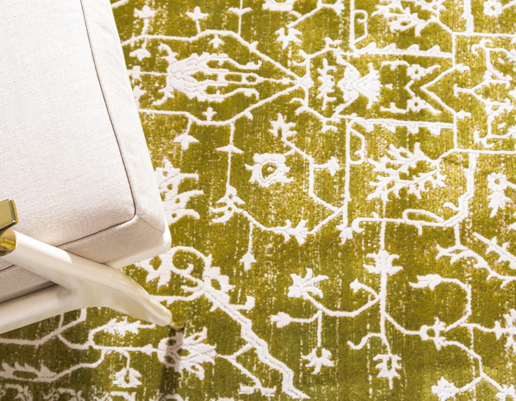 6' x 6' Modern Classical Round Rug
