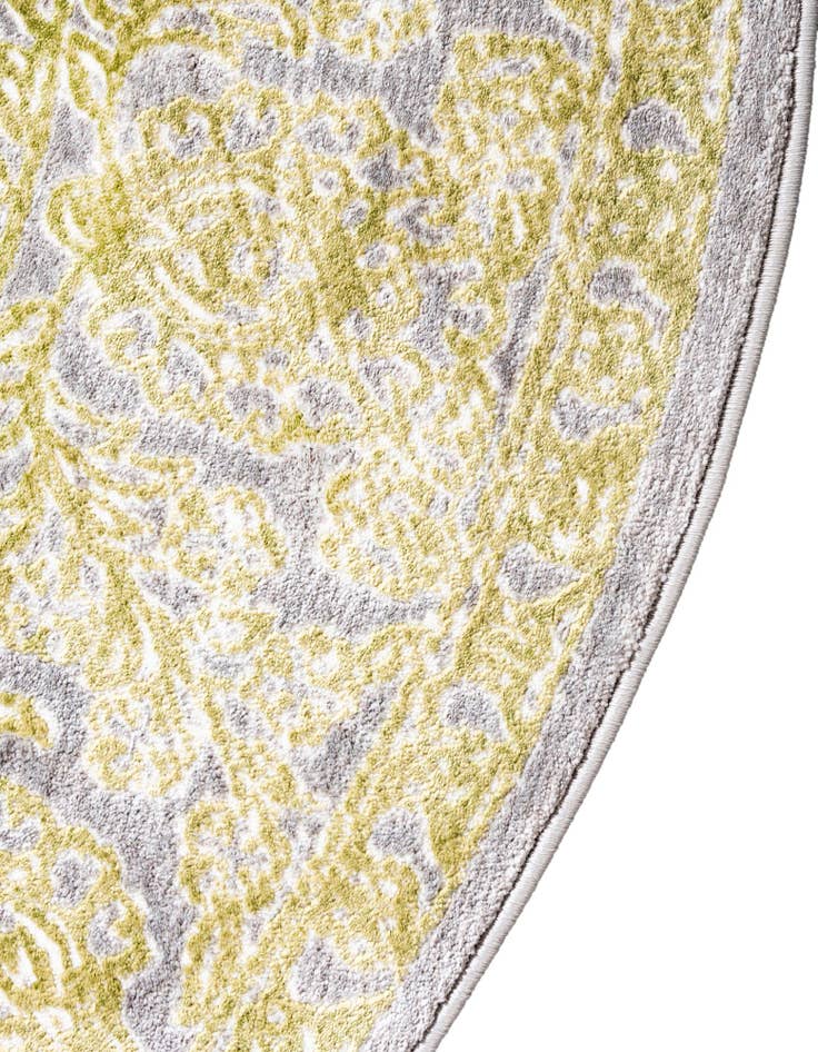 Detail image of 8' x 8' Modern Classical Round Rug