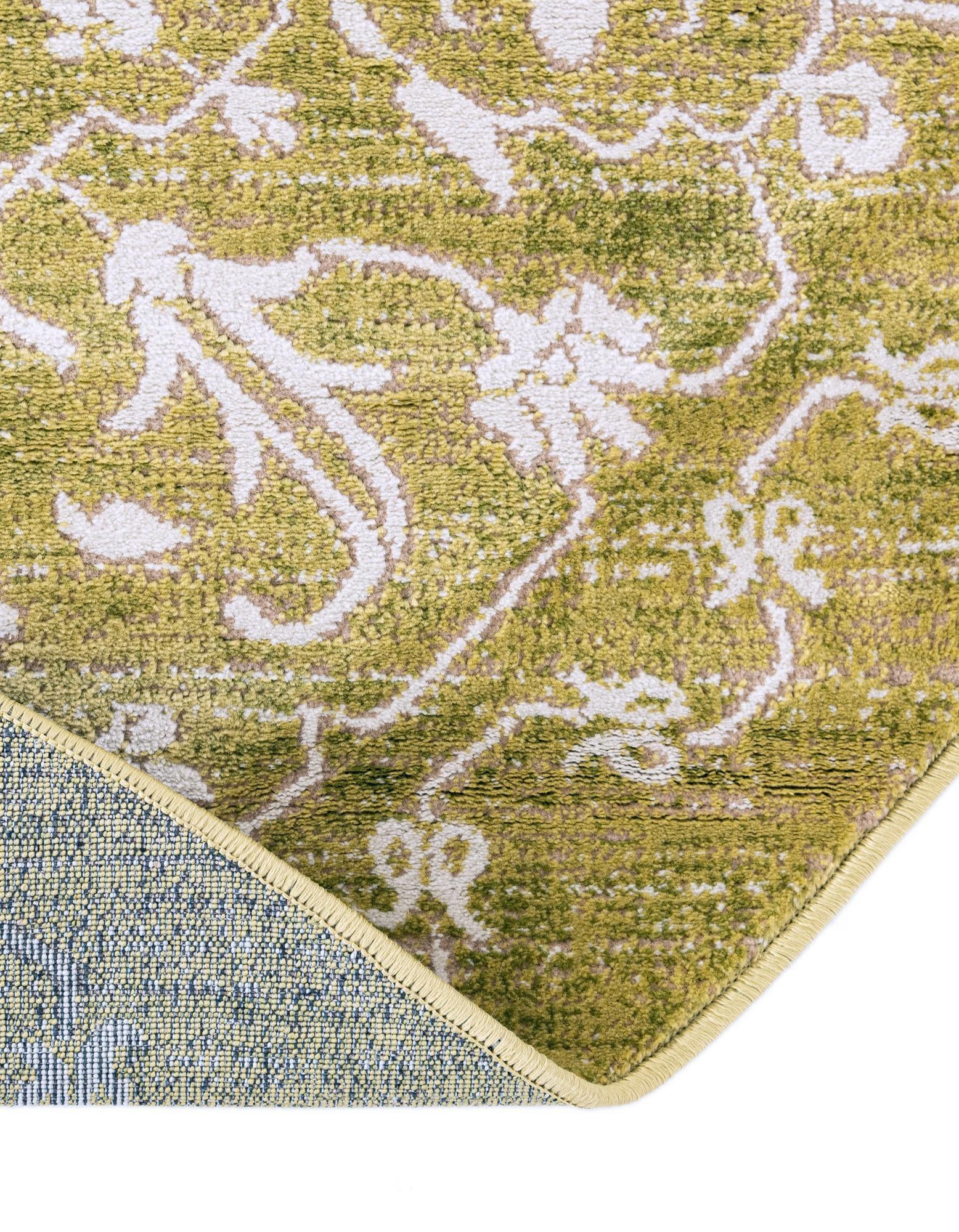 8' x 8' New Vintage Round Rug