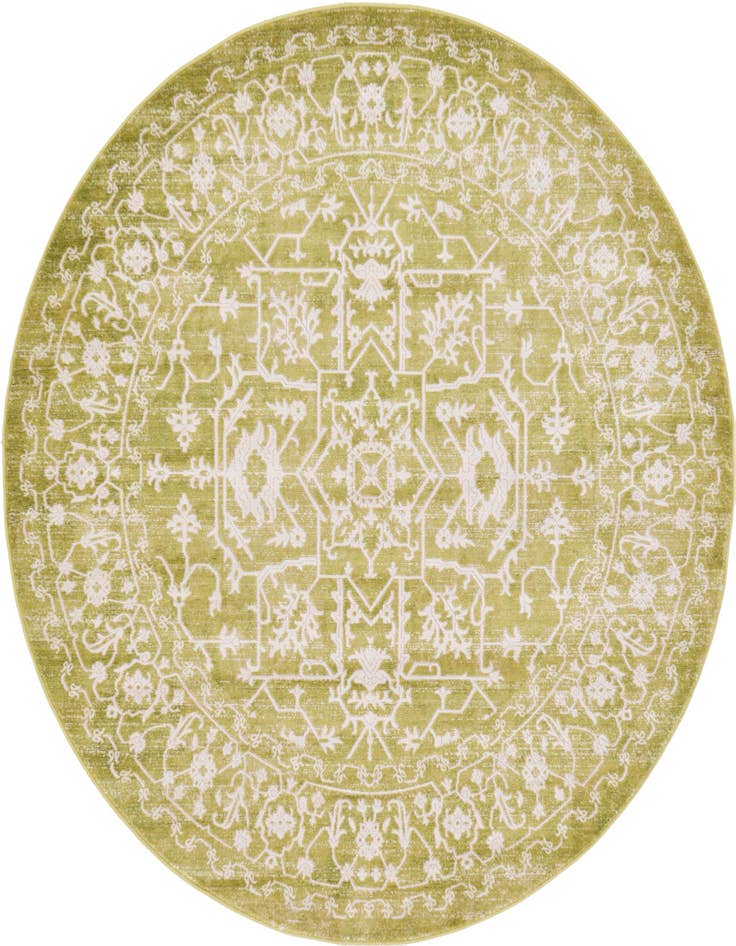 Detail image of 6' x 6' New Vintage Round Rug