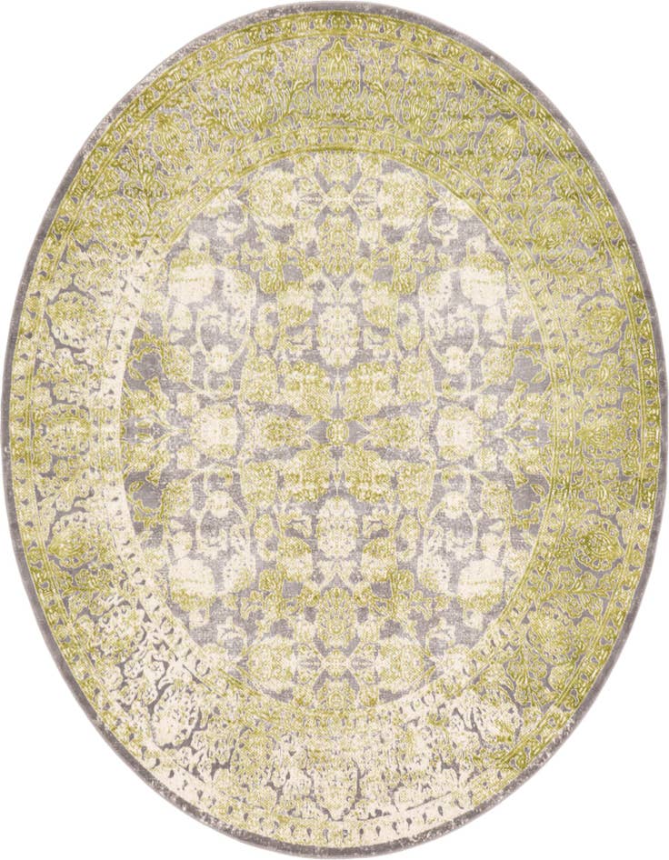 Detail image of 8' x 8' New Vintage Round Rug