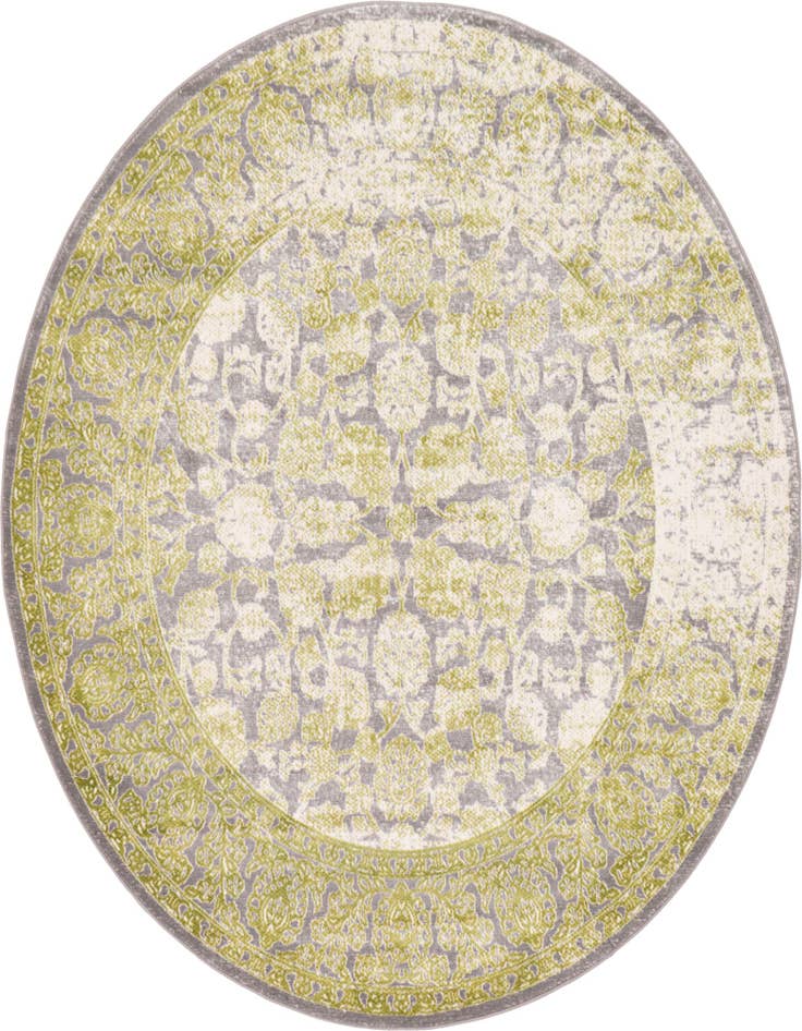 Detail image of 6' x 6' New Vintage Round Rug