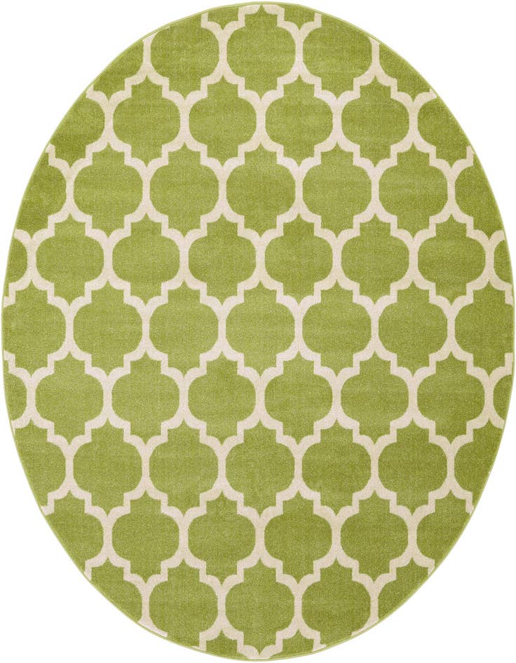 Detail image of 7' 10 x 7' 10 Trellis Round Rug
