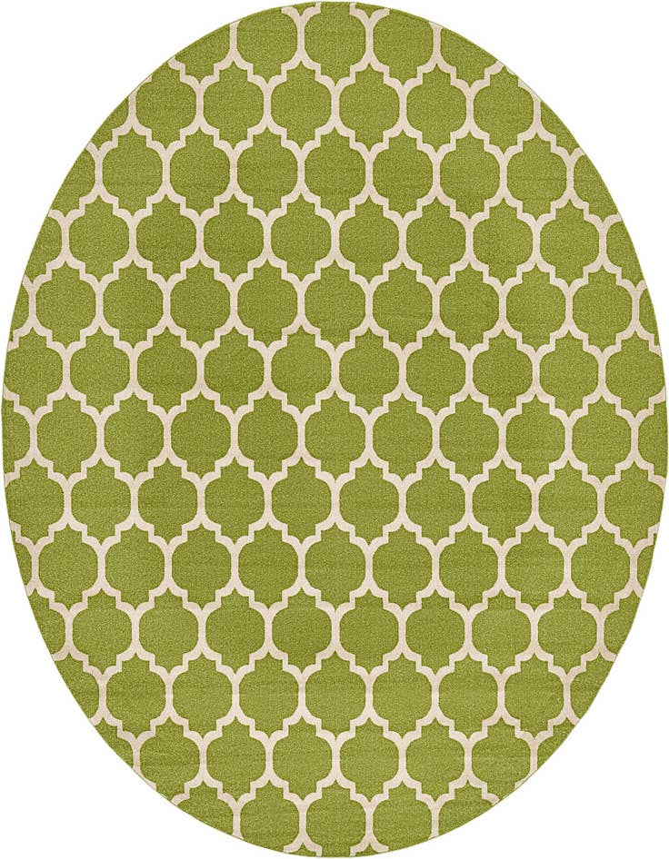 Detail image of 6' x 6' Trellis Round Rug