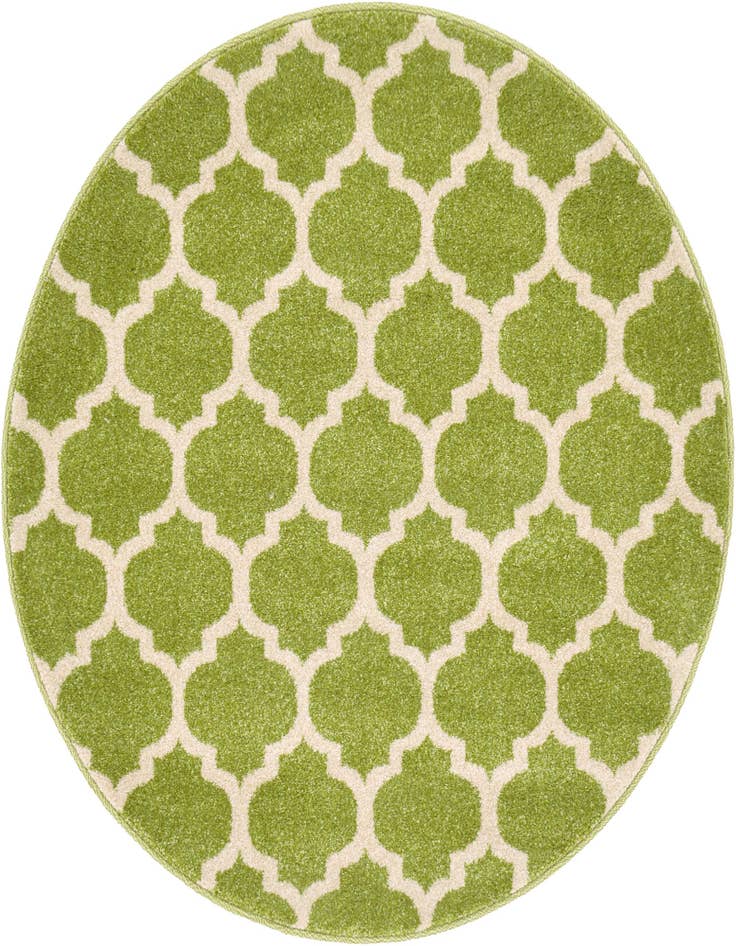 Detail image of 3' x 3' Trellis Round Rug