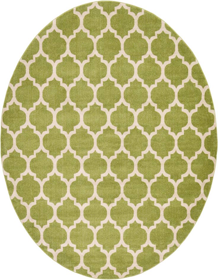 Detail image of 10' x 10' Trellis Round Rug