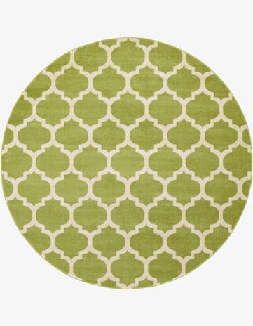 7' 10 x 7' 10 Trellis Round Rug