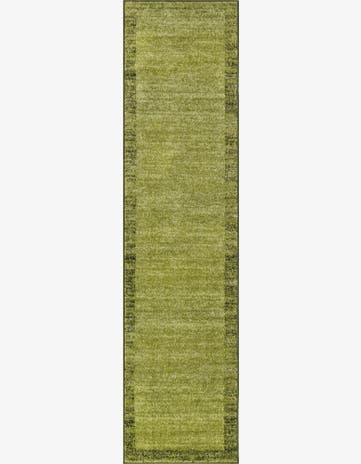 Light Green Angelica Runner Rug