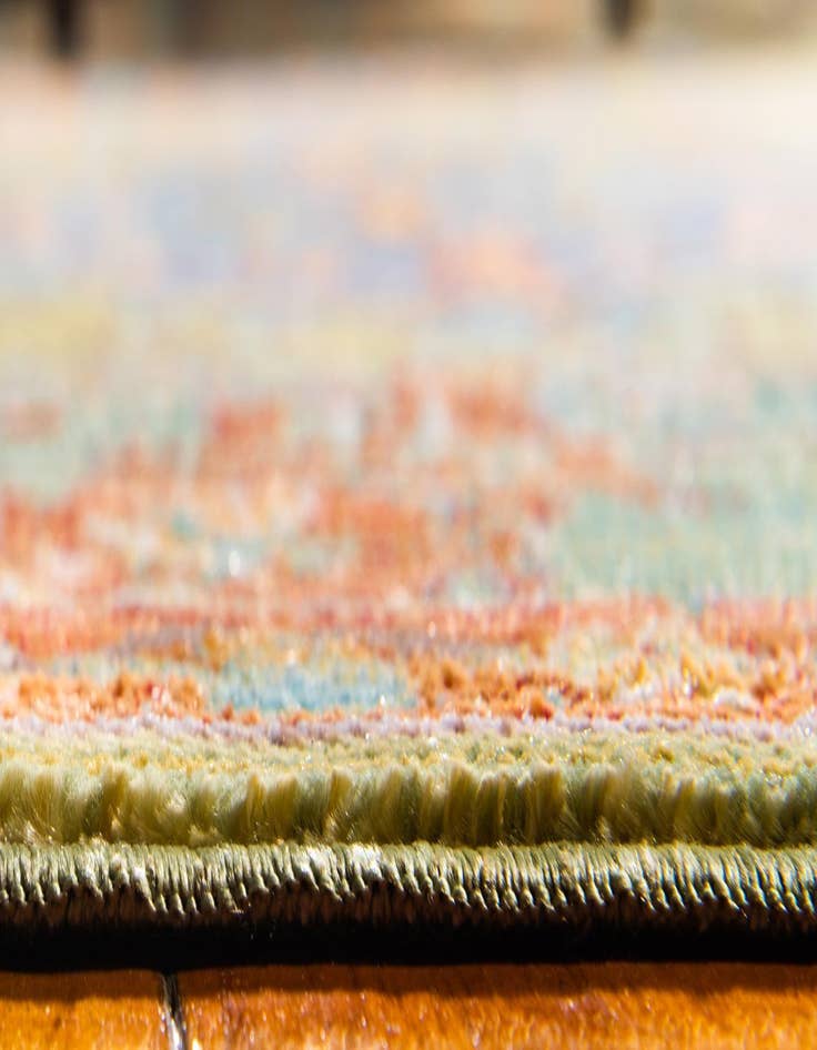Detail image of 2' x 6' Aqua Runner Rug