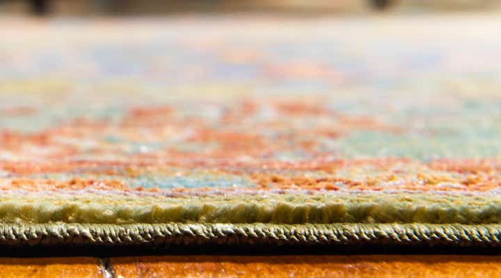 2' 7 x 9' 10 Aqua Runner Rug
