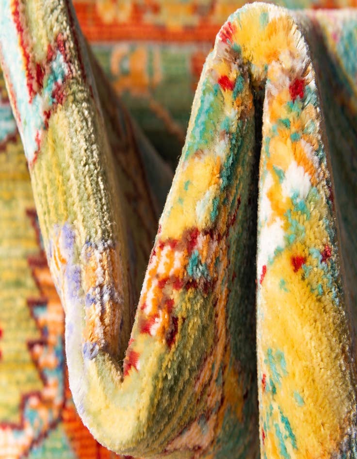 Detail image of 2' x 8' Aqua Runner Rug