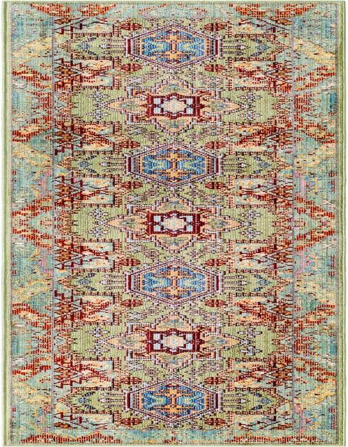 Detail image of 2' x 8' Aqua Runner Rug