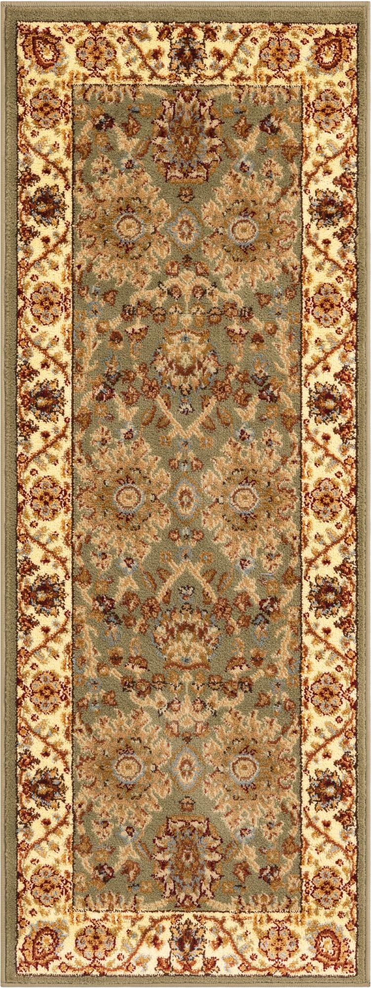 2' x 5' 3 Classic Agra Runner Rug