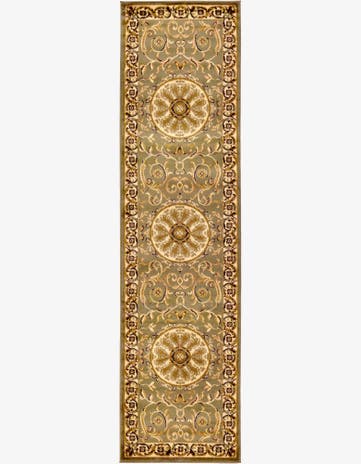 2' 7 x 10' Classic Aubusson Runner Rug