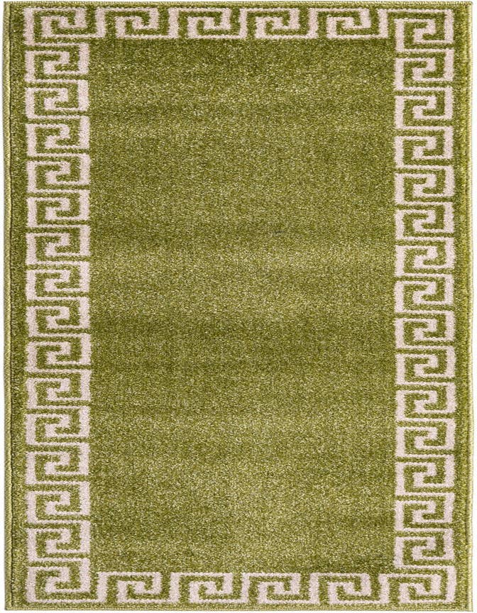 Detail image of 2' x 6' Greek Key Runner Rug