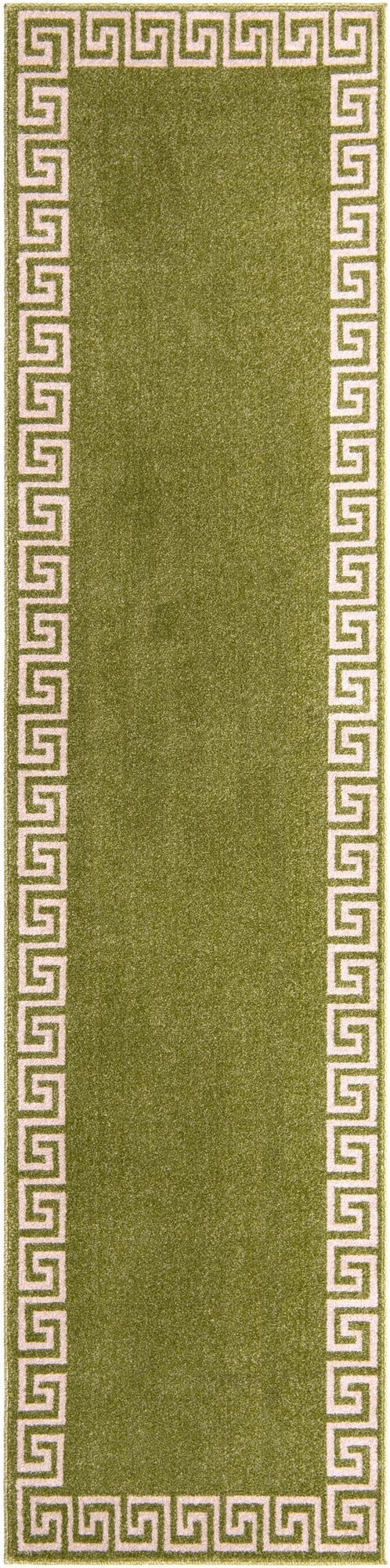 2' 7 x 10' Greek Key Runner Rug