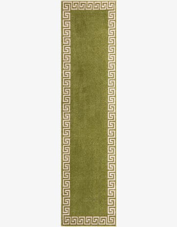Light Green Hera Runner Rug