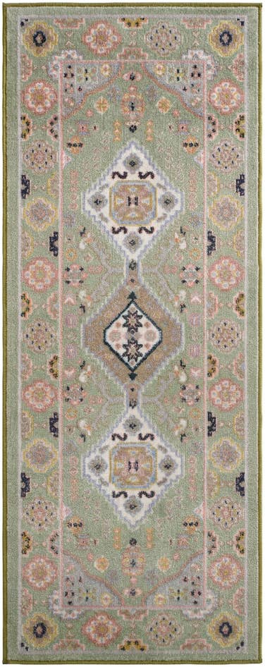Detail image of 2' x 5' Kamala Washable Runner Rug