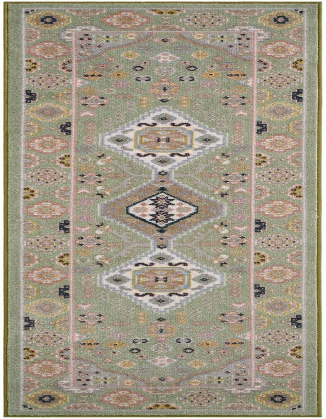 Detail image of 2' x 6' Kamala Washable Runner Rug