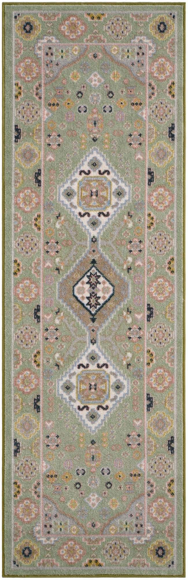 2' x 6' Kamala Washable Runner Rug