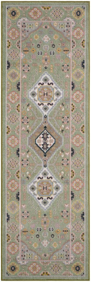 Detail image of 2' x 6' Kamala Washable Runner Rug