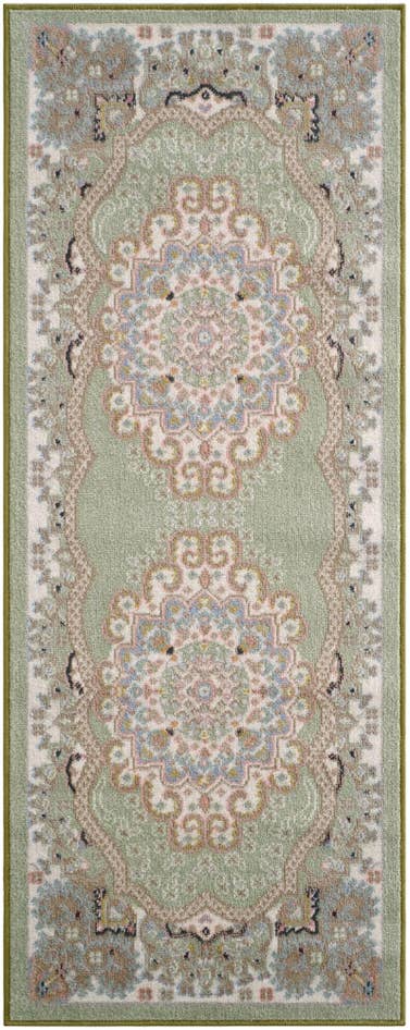Detail image of 2' x 5' Kamala Washable Runner Rug