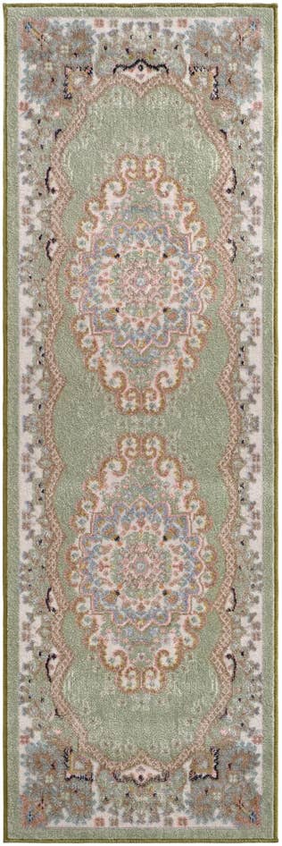 Detail image of 2' x 6' Kamala Washable Runner Rug