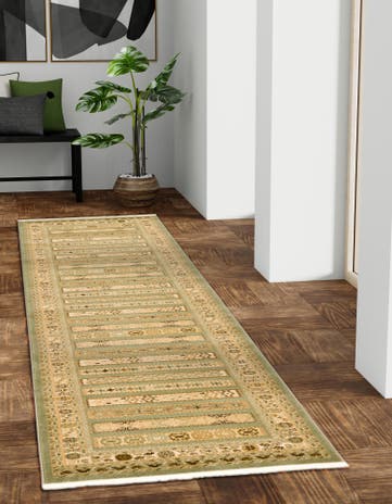 2' 7 x 10' Kashkuli Gabbeh Runner Rug